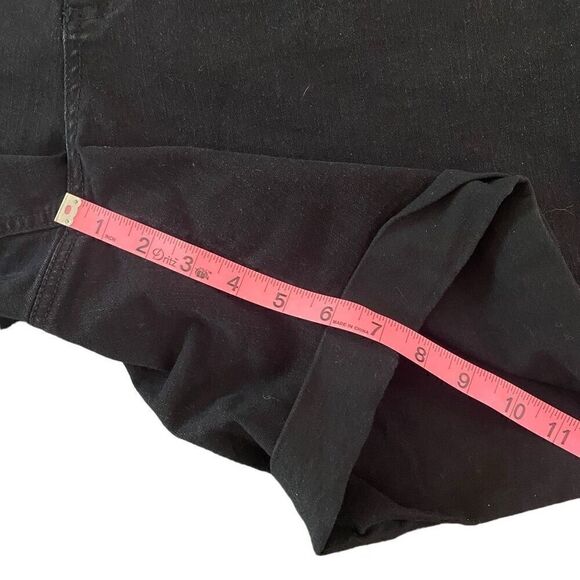 DIP reproach mid rise Bermuda shorts plus size 24W black - Picture 4 of 7